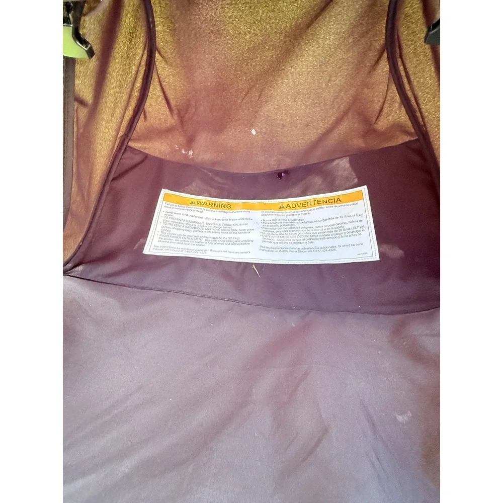 Chicco Bravo Quick-Fold Stroller Gently Used‎ Easy One-Hand Fold Compact